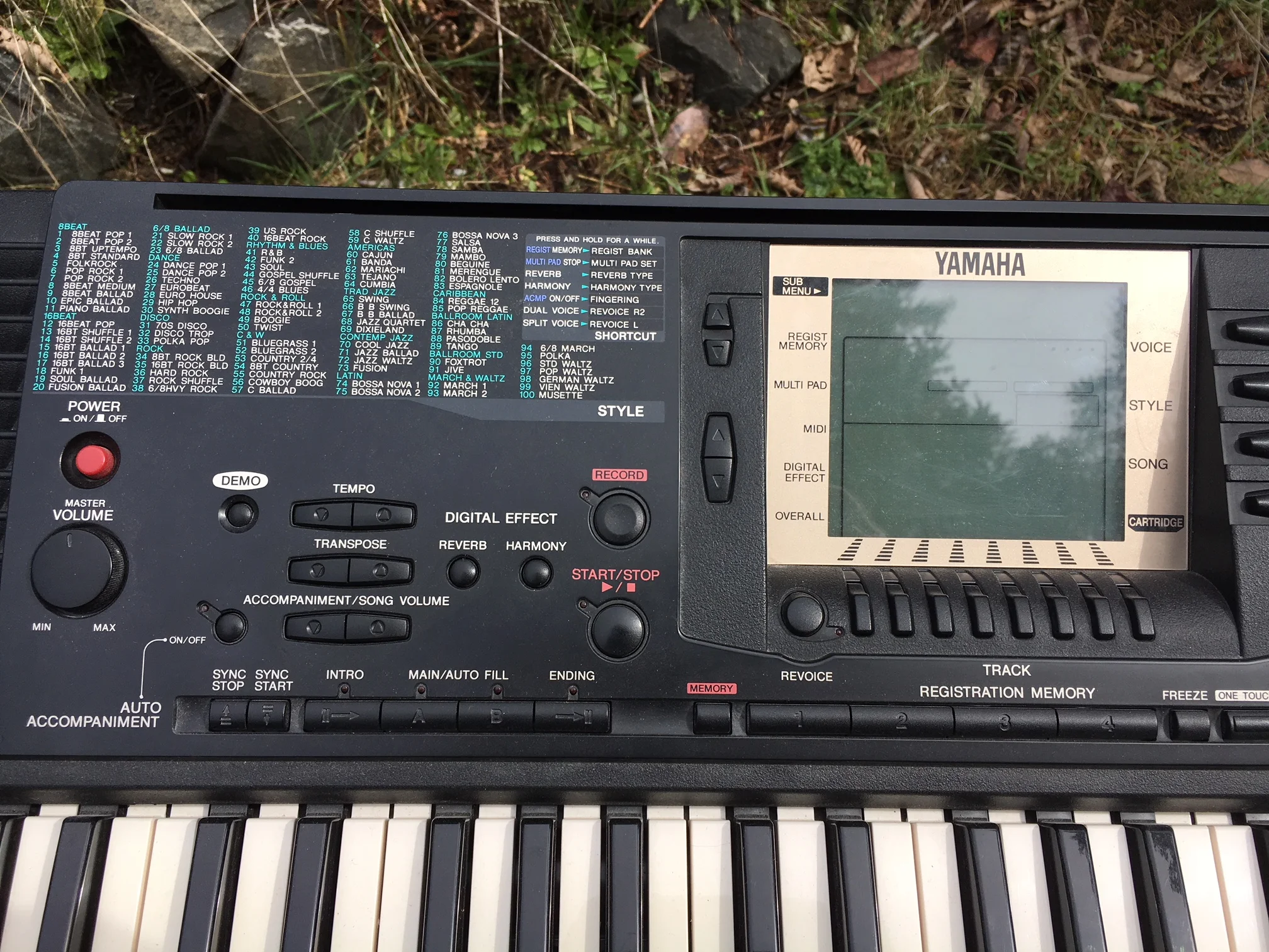 YAMAHA PSR-330 キーボード カートリッジ付 Keyboard (Yamaha PSR-330
